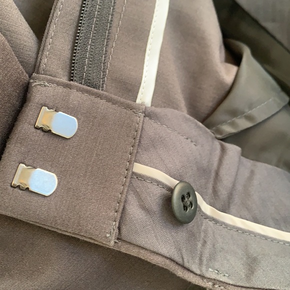 Banana Republic Martin Fit Grey Trouser no. 718 stretch size 10 - Picture 13 of 17